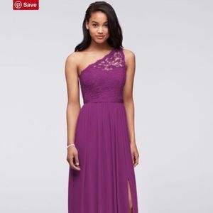 David Bridals bridesmaid dress